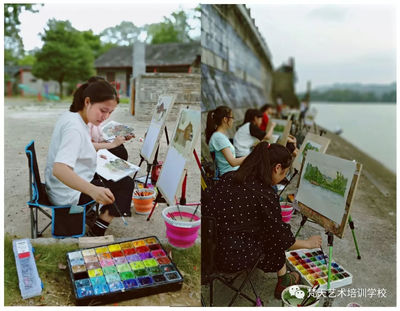 黔陽(yáng)古城寫生記 最美的風(fēng)景是你們